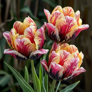 Тюльпан Роял Гарнит купить по цене от 425р. в интернет-магазине «Посадика» с доставкой почтой в в Починоке и по всей России – [изображение №1].